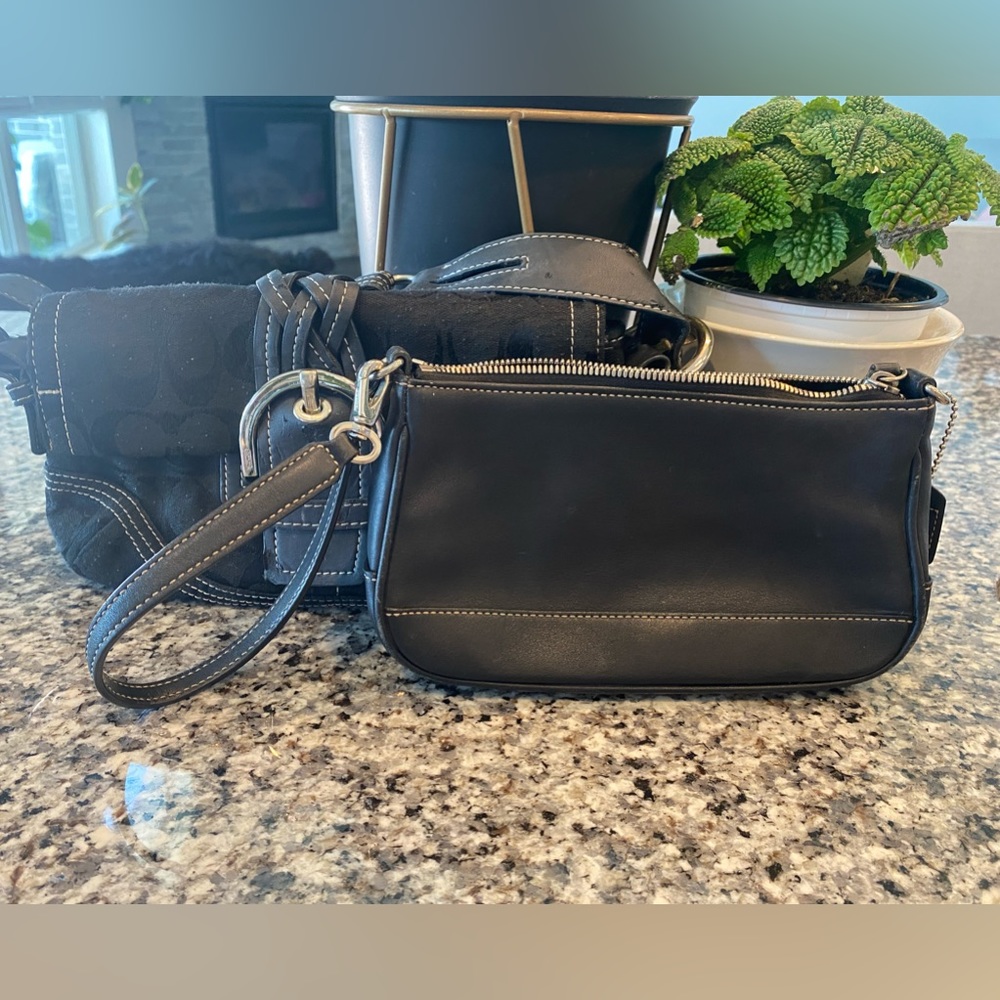 Set of 2 small coach purses